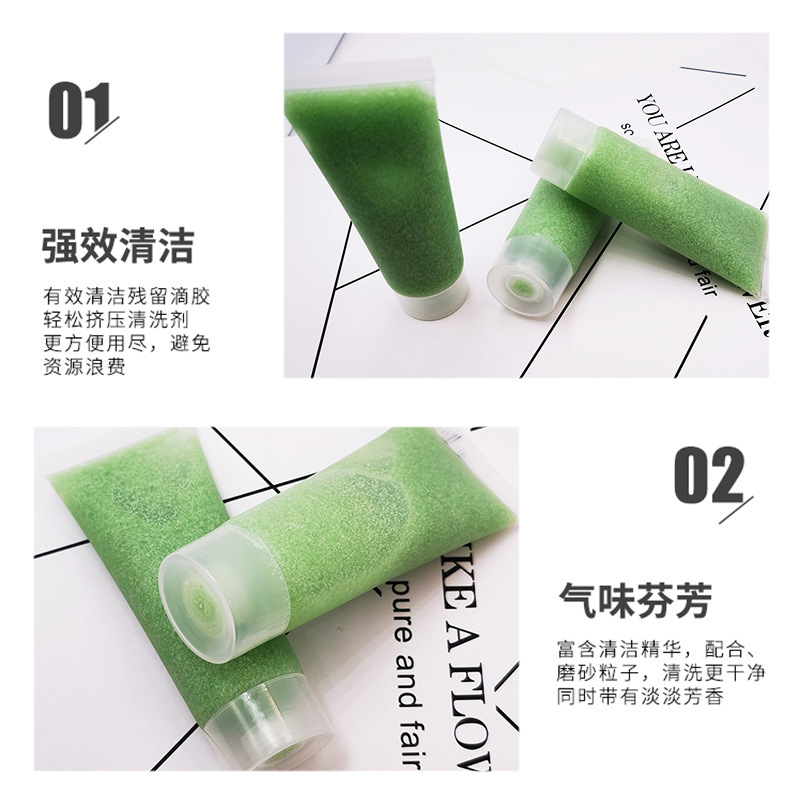 Hot Sale Qiaoqiaodiy Epoxy Color Concentrate DIY Cleaning Agent Hand Sanitizer Remover 50ml Pack Fragrance Type