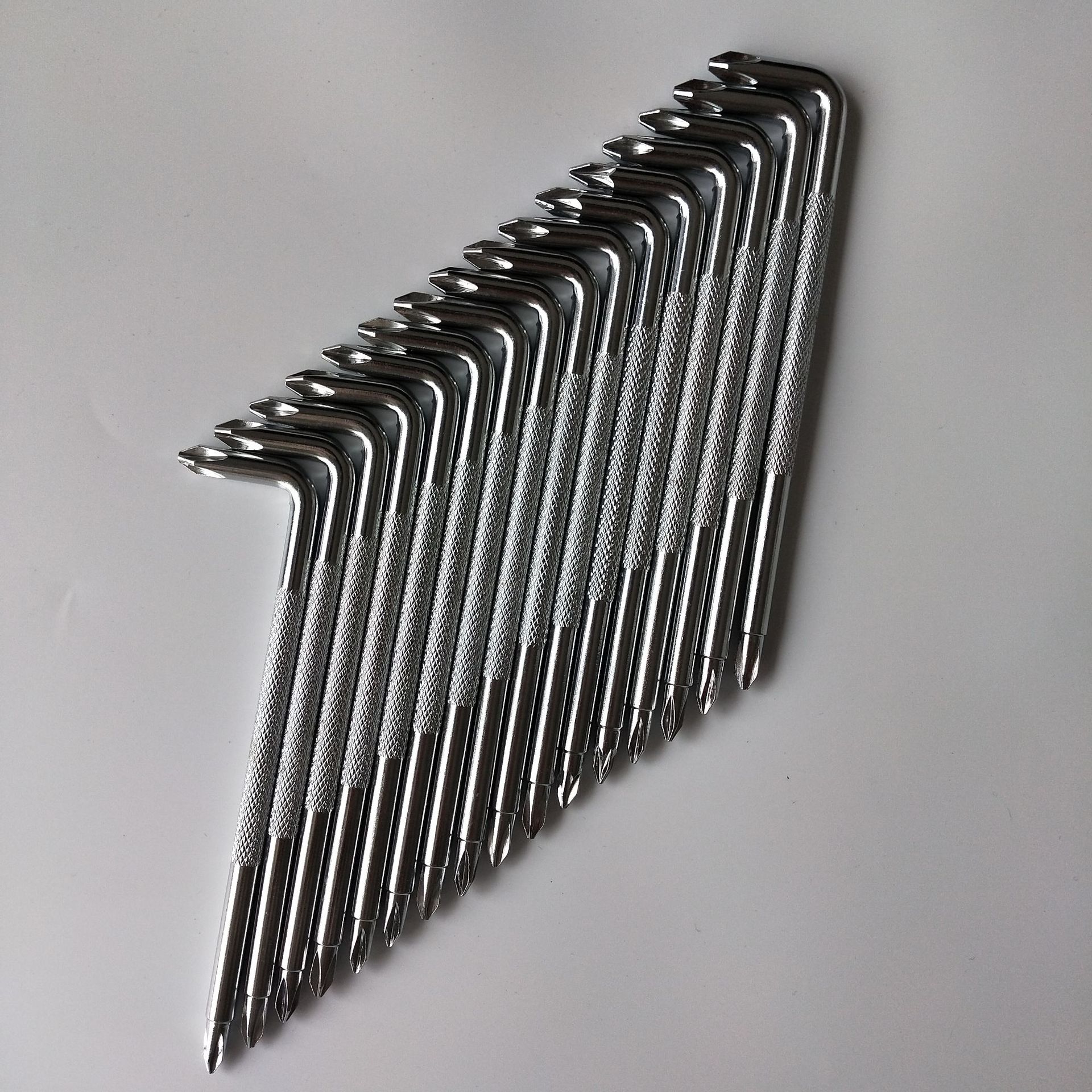 l型螺丝刀刀杆 两用螺丝刀家用便携螺丝刀套装定制