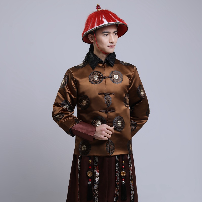 清朝御前侍卫服装官服阿哥贝勒服大内总管官兵服侠客服富察侍卫服