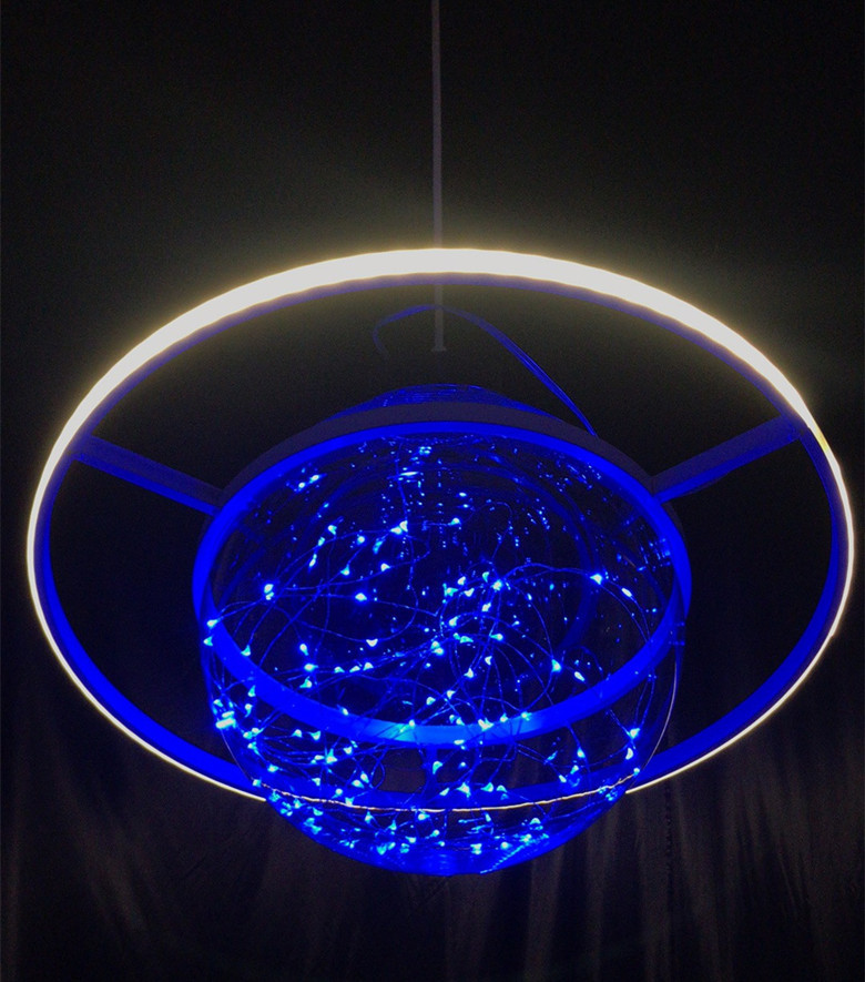 新款婚庆道具梦幻太空球星空球透眀星空婚礼舞台吊顶橱窗布置装饰