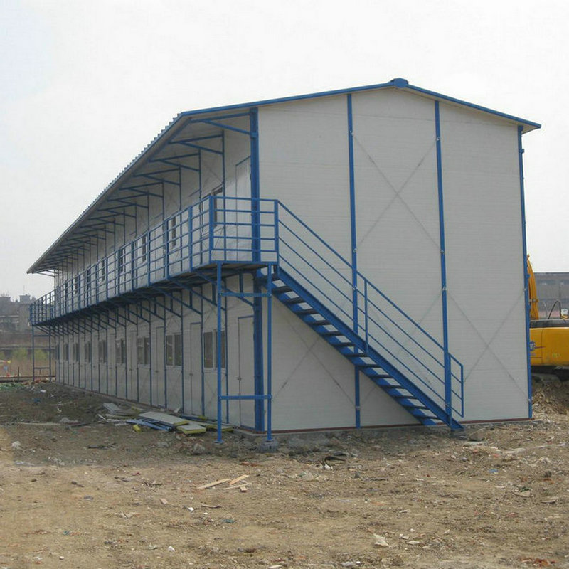 加工定制轻钢活动板房 工地用轻钢组合活动房 临时房厂家出售