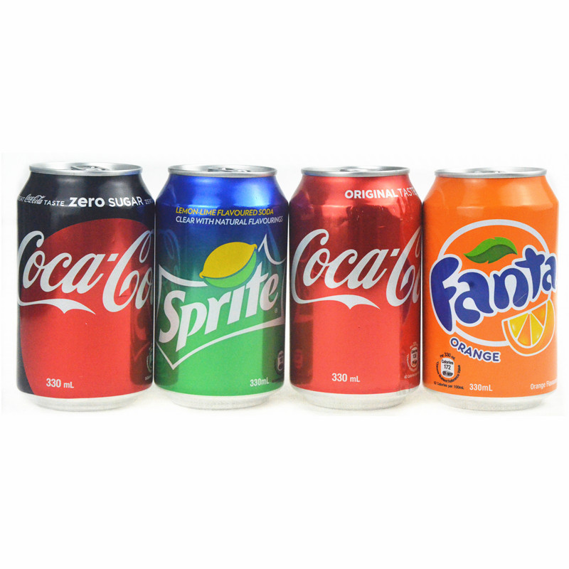 香港进口太古零度可口可乐汽水330ml24罐箱易拉罐现货