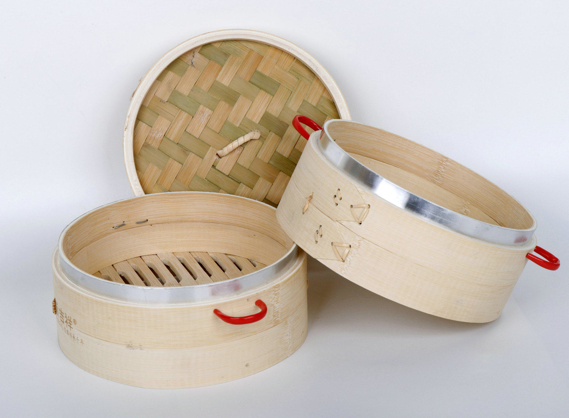 厨房小笼包蒸笼 竹蒸笼定制馒头包子饺子蒸笼 酒楼早茶蒸笼笼屉