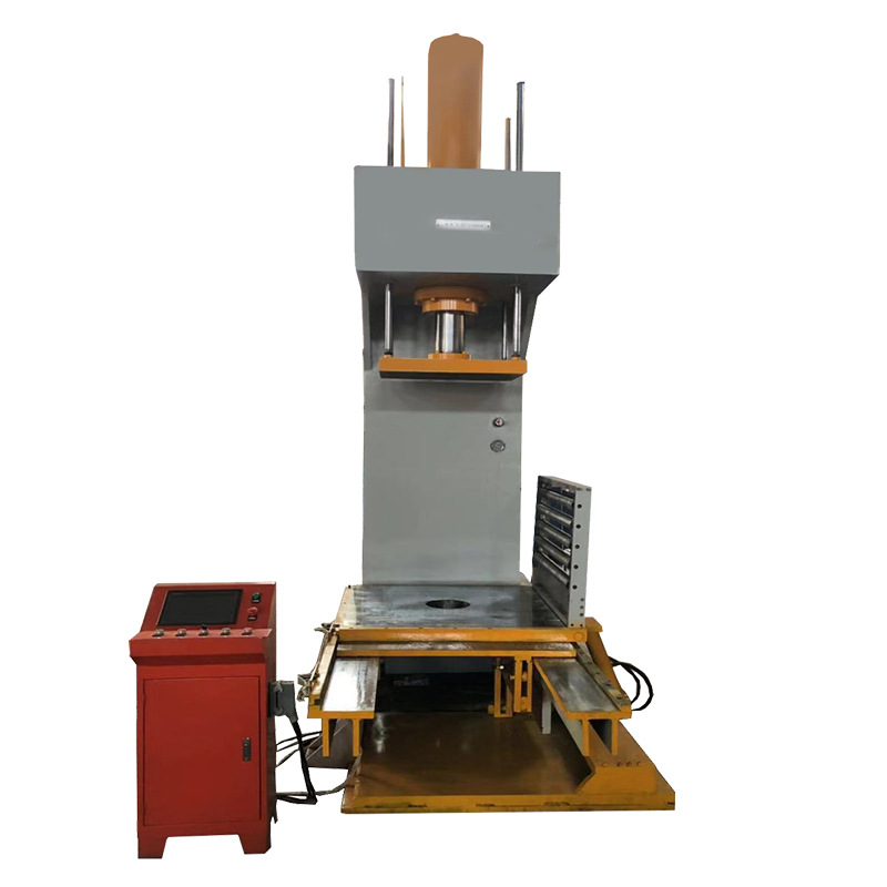 电机定子入壳压装机过盈检测自动压入机数控伺服单柱液压机