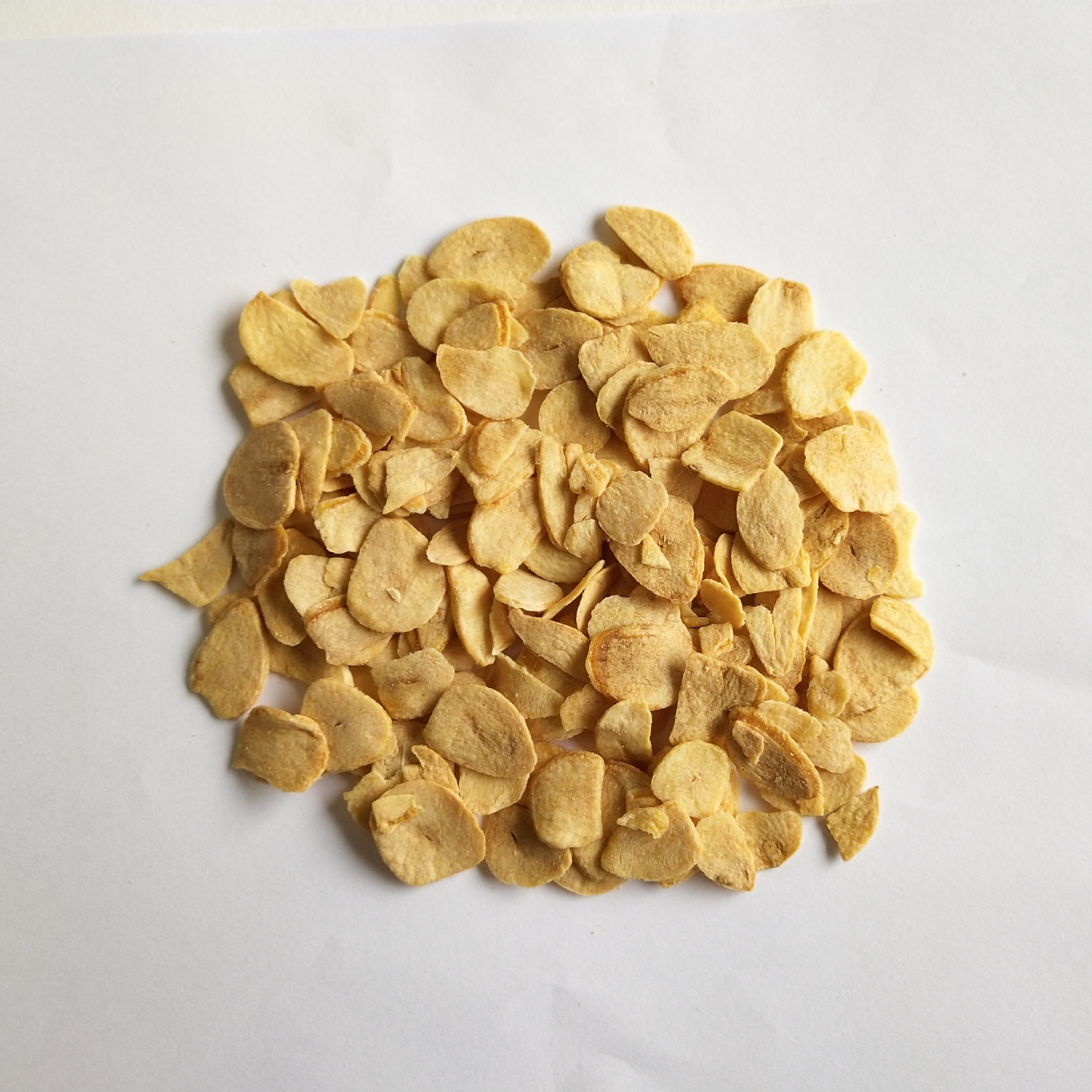 蒜片油炸蒜片炸蒜片油炸脱水蒜片大蒜调味料出口日本韩国