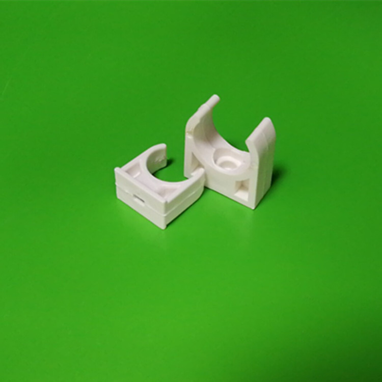 厂家直销pvc鞍卡管卡半边管卡u型塑料管卡pvc管卡pvc迫码