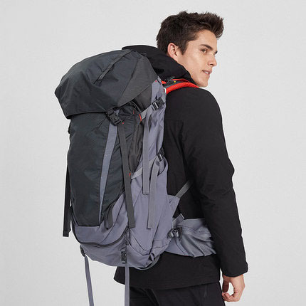 60l背负户外装备通风散热技术背包 multi-panel airflow backpack
