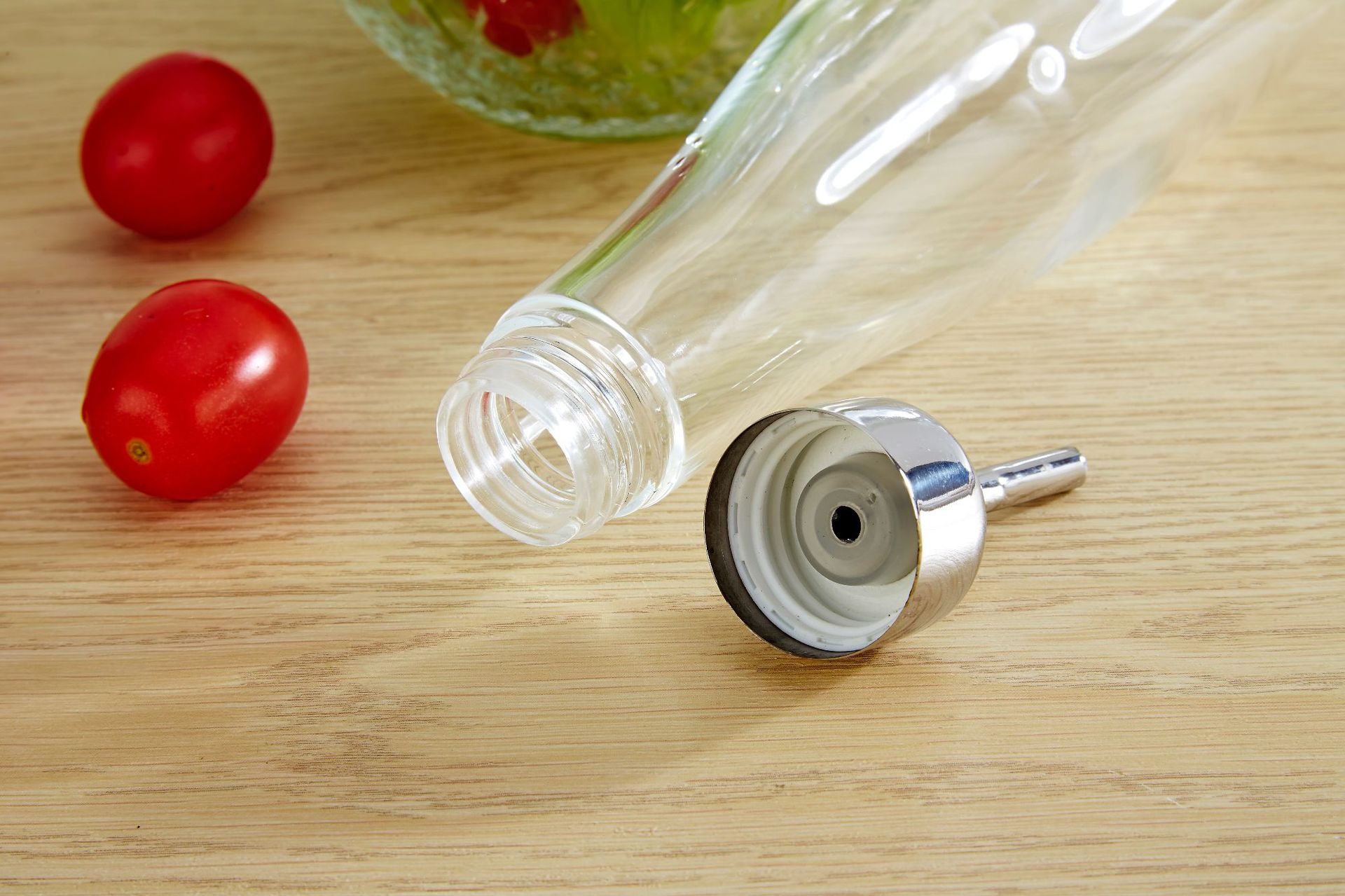 亚克力油壶创意厨房用品不锈钢调味瓶家用酱油瓶醋壶调酒瓶