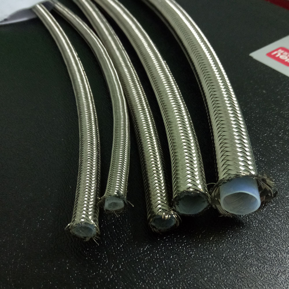 78不锈钢编织管304不锈钢金属软管耐高温高压蒸汽钢丝编织软管