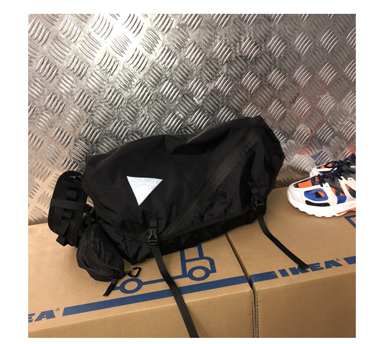 斜挎包男潮牌palace包百搭大学生书包ins超火潮流背包休闲单肩包