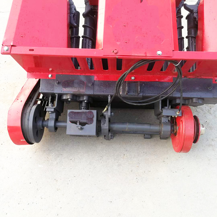 农用新型两行玉米收割机 拖拉机前置收割割台玉米成堆堆放2行收获