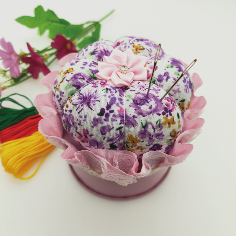 手工针扎 女红针插 插针器 球 插针包diy手工工具 十字绣刺绣绣针