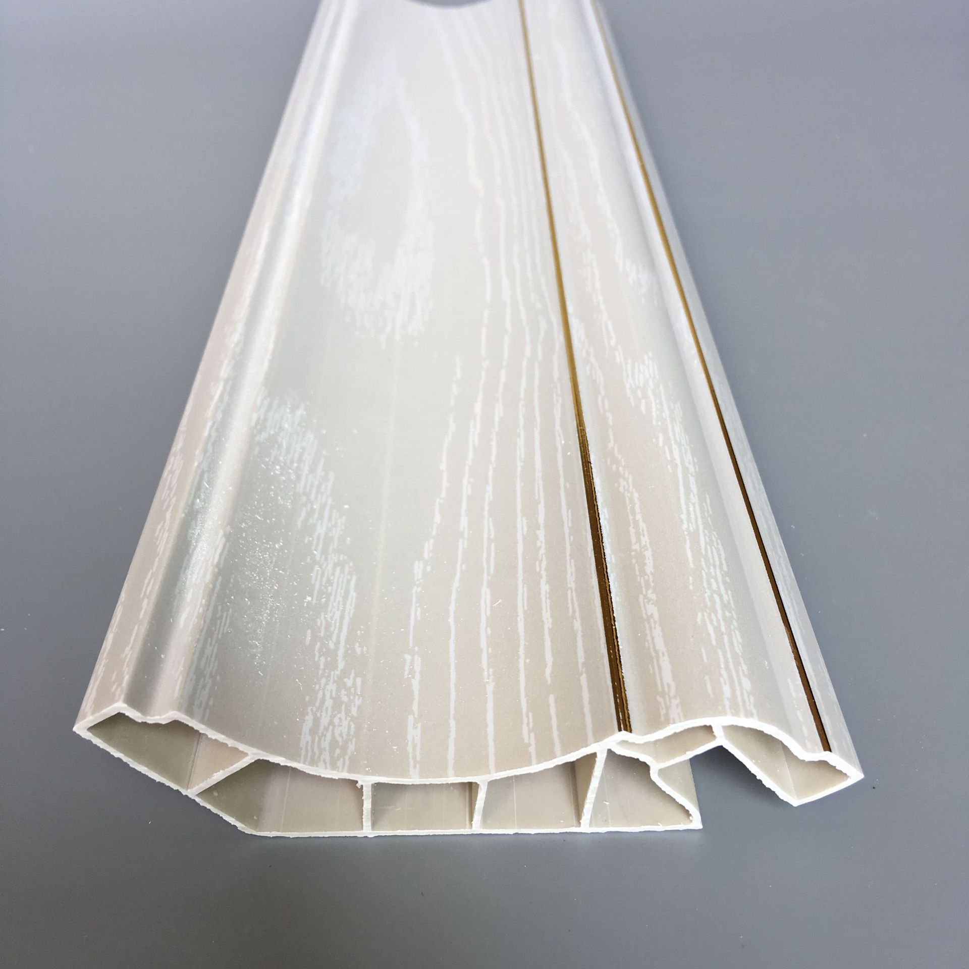 集成墙板顶角线100 天花吊顶角线 灯槽线 石塑顶角线 pvc装饰线