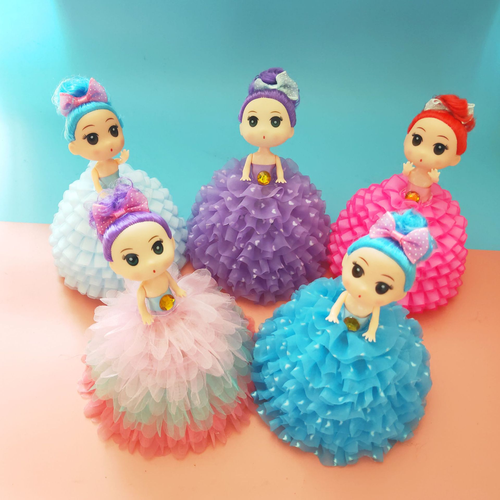 手工发光迷糊娃娃发光成品地摊夜市店货源儿童学生礼品小玩具批发