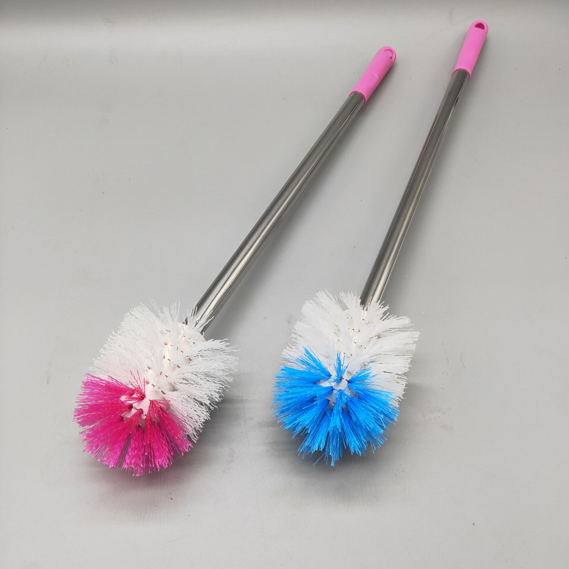 长柄马桶刷卫生间坐便器刷子不锈钢便池刷清洁刷洁厕刷2元超市