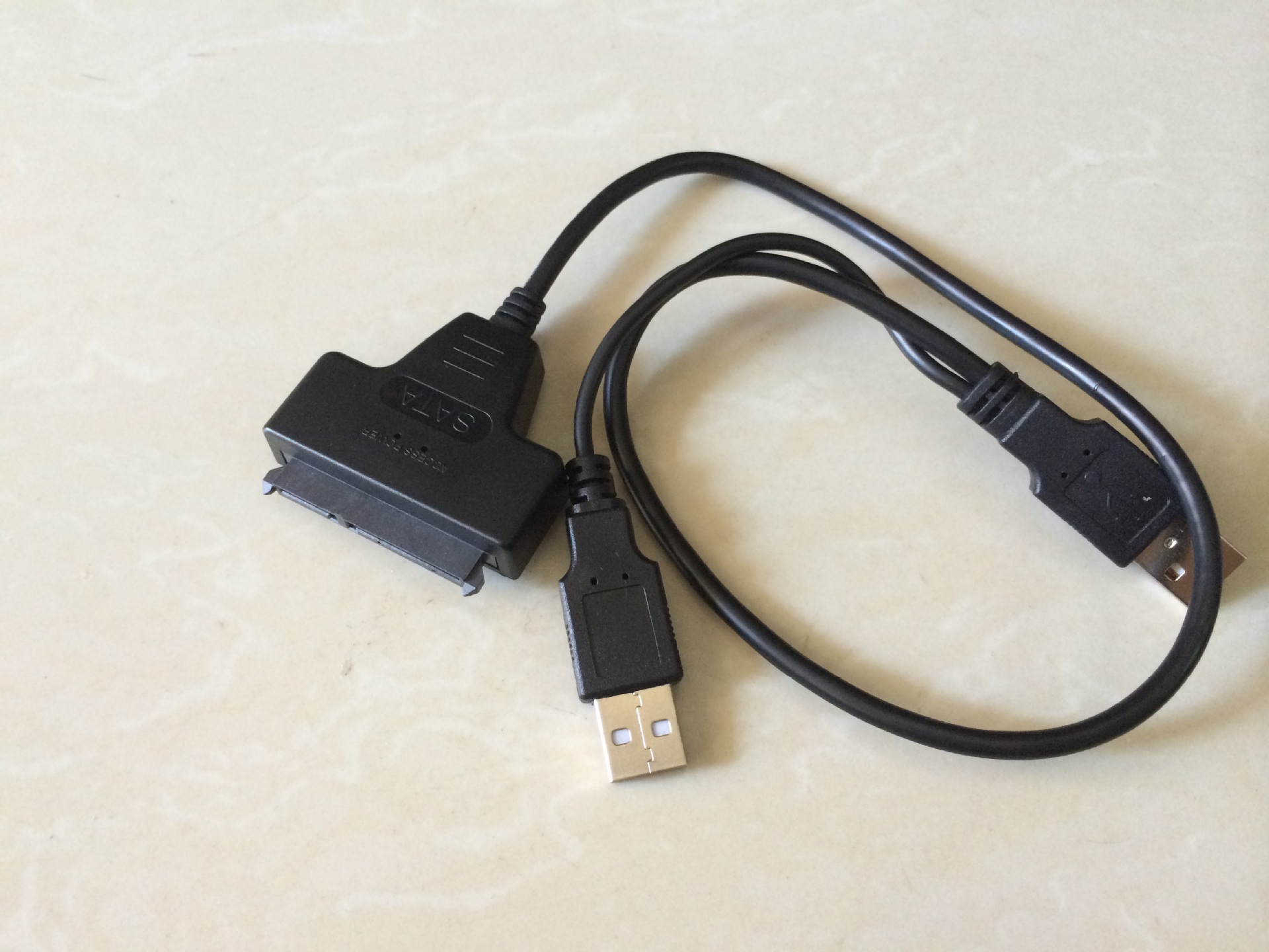 usb2.0转sata数据线 usb易驱线 2.5寸硬盘连接线 usbsata7 15线