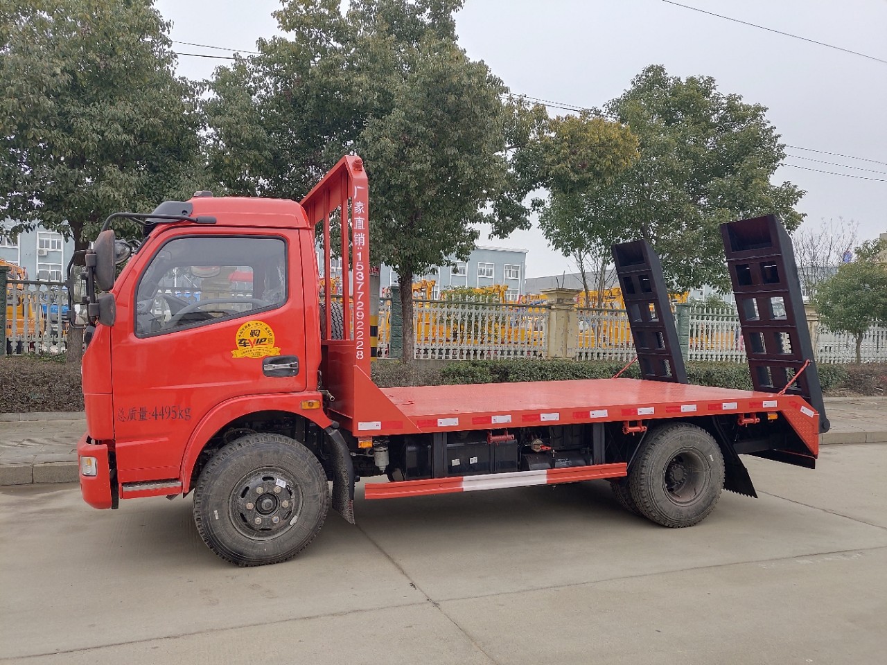 东风福瑞卡蓝牌平板车蓝牌平板车蓝牌拖车c1驾驶证平板车