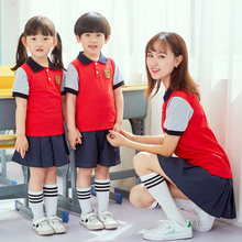 幼儿园园服夏季2022新款小学生校服套装英伦风学生运动服班服儿童