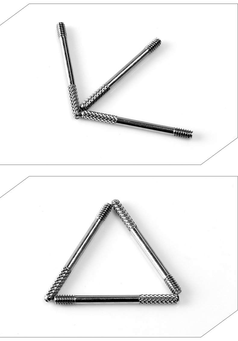 厂家直销电镀螺丝搓牙轴 精密钟表轴玩具轴单牙轴 可定制批发