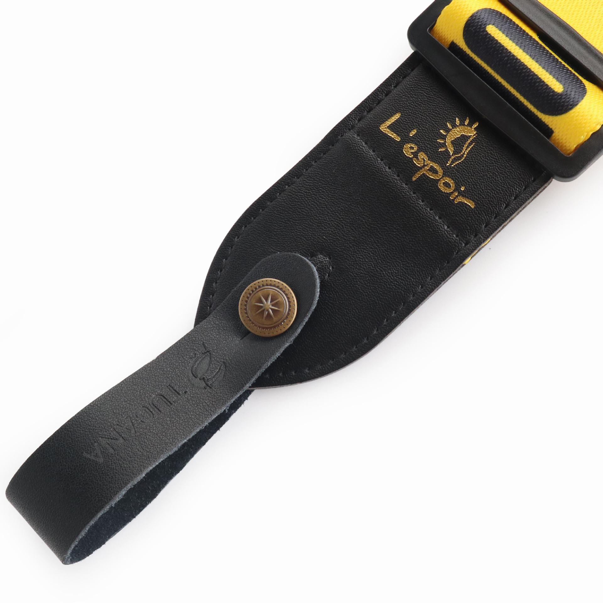 真皮吉他琴头背带扣尤克里里琴头扣电吉他贝斯通用防摔背带扣