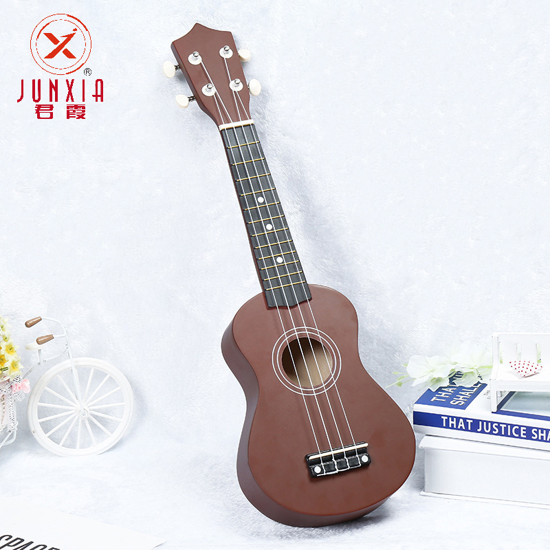 Factory Direct Supply Ukulele Ukulele Children's Small Guitar 21-Inch Wooden Ukulele Children's Plucked Musical Instrument