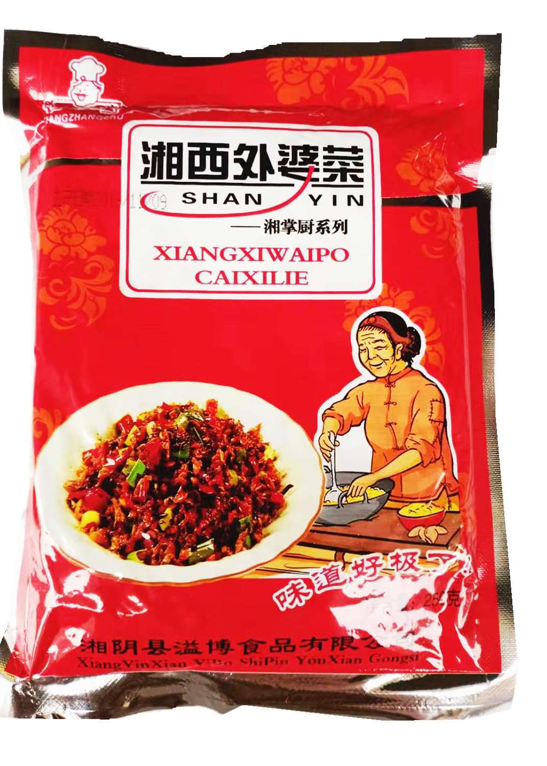湘掌厨湘西外婆菜250g/袋 湖南特产坛子菜干菜咸菜萝卜干 腌制酱