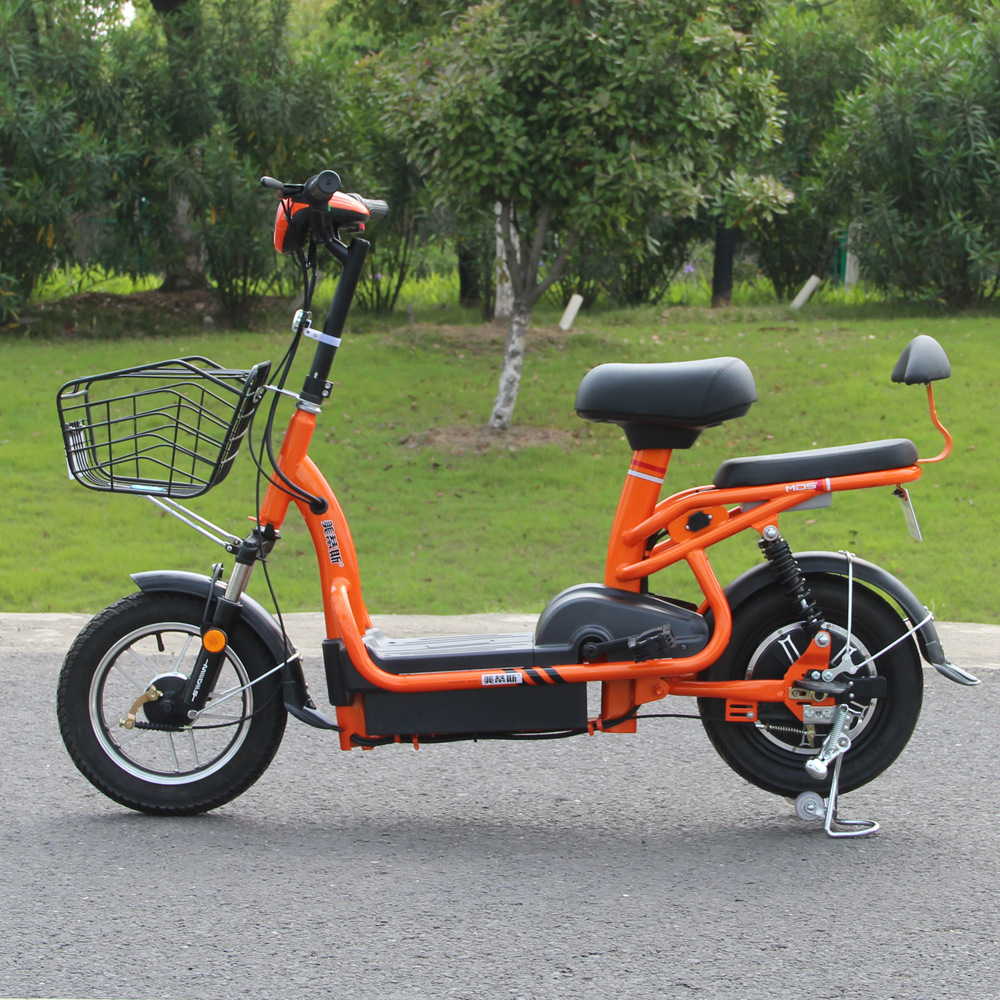 出口小优酷电动车48v成人电瓶车小型电动自行车厂家直销