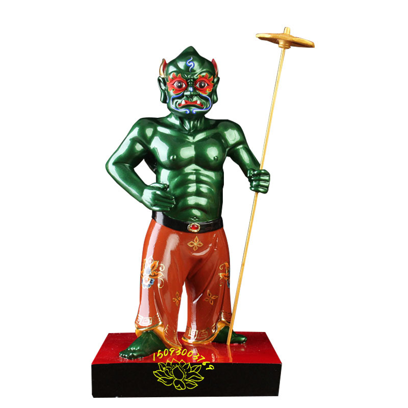 地府官差小鬼神像 黑白无常图片大全 十殿阎君雕像 五方鬼帝佛像