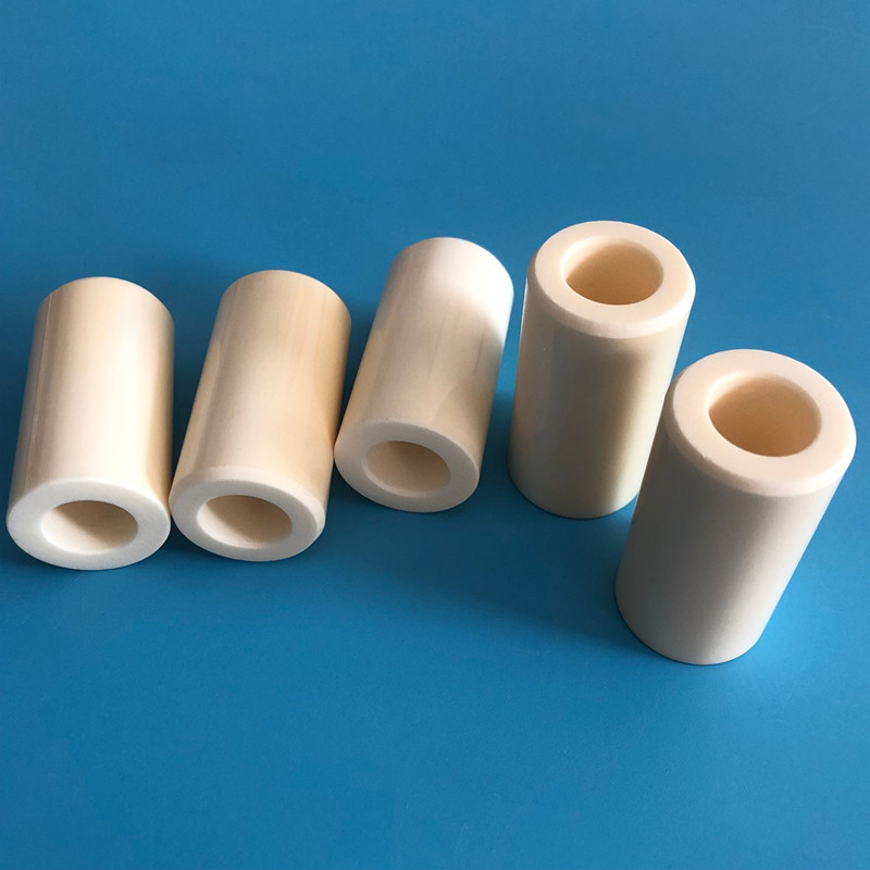 氧化铝99瓷陶瓷柱塞 镜面陶瓷轴套 清洗机陶瓷φ25*14*47