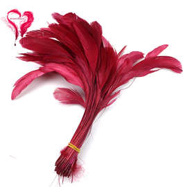 厂家现销现货供应彩色幼儿园手工撕鸡尾天然彩色羽毛鸡毛鸡尾毛