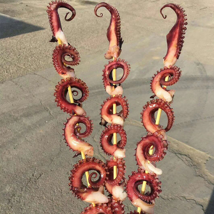现货热卖 150g烧烤章鱼大串 凤舞串章鱼足串 鱿鱼大串 八爪鱼串