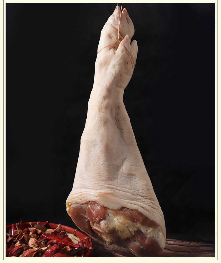 渝开牌盐猪脚腌制风干咸猪蹄腊味猪蹄盐猪脚