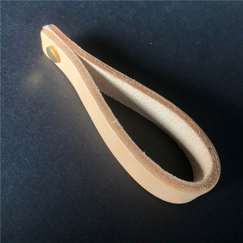 真皮皮条 头层牛皮植鞣革工艺品玻璃杯蜡烛酒器装饰皮带条隔热套