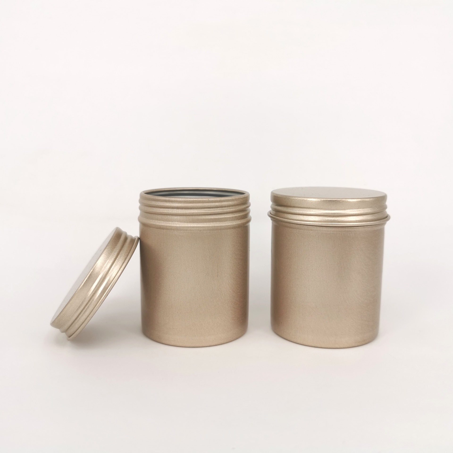 125g铝罐 圆形药铝盒,精油盒,铝盒