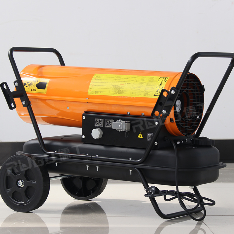 临沂草莓大棚取暖器燃油热风机山东养殖大棚加温器燃油热风机厂家