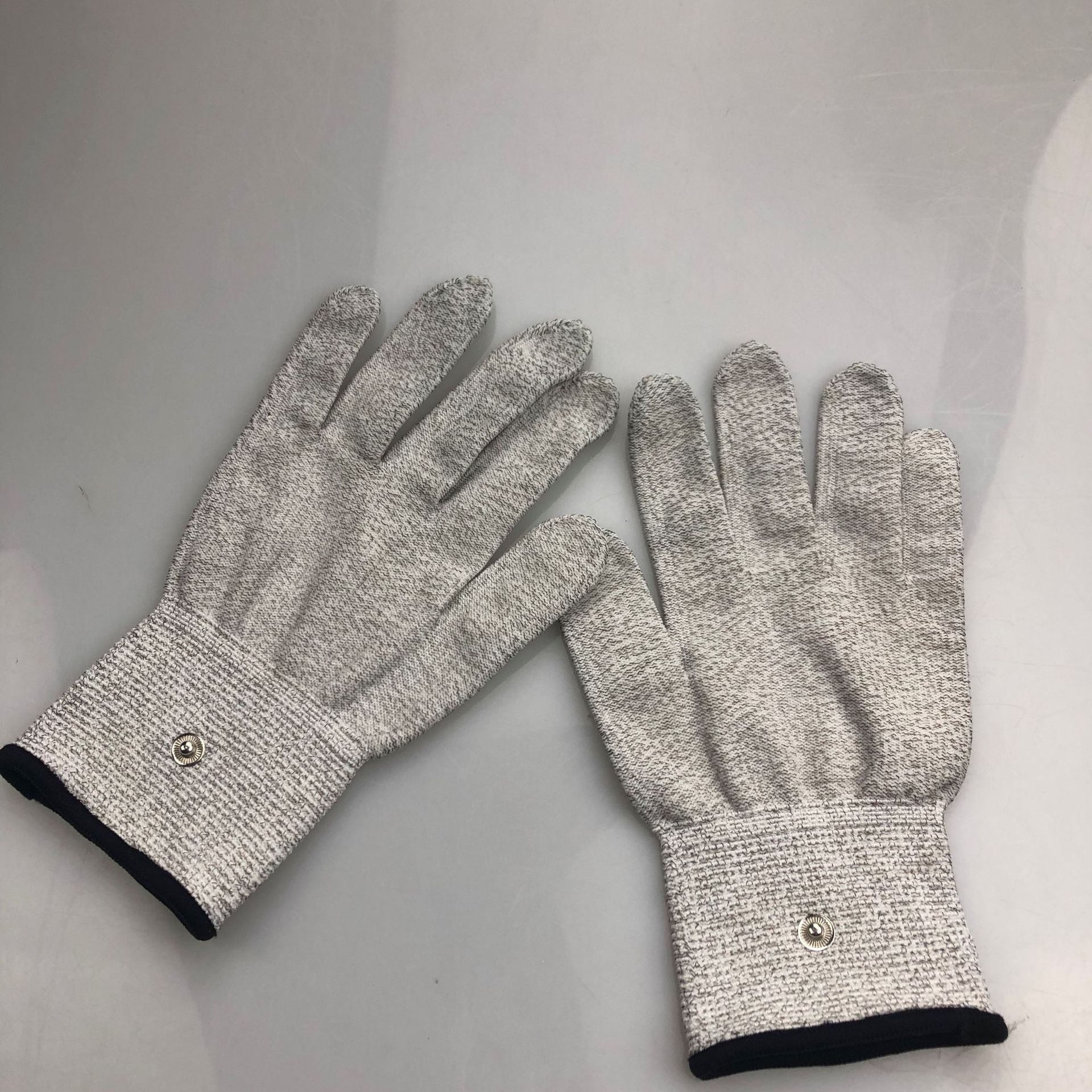 银纤维导电手套按摩美容经通脉咯防静电手套