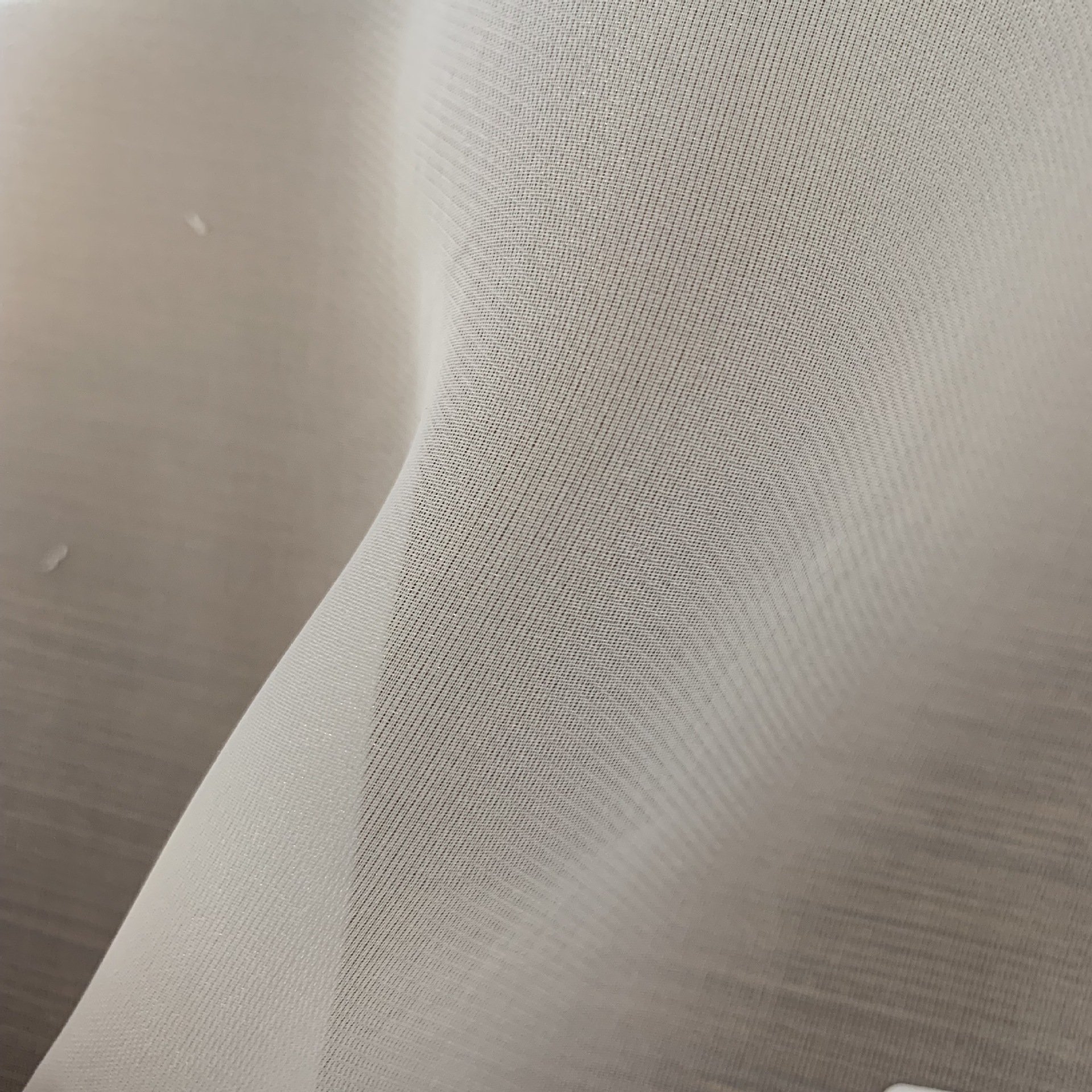 2080欧根纱缎 段纹欧根纱雪纺 挺阔女装裙装印花面料 裙辅料