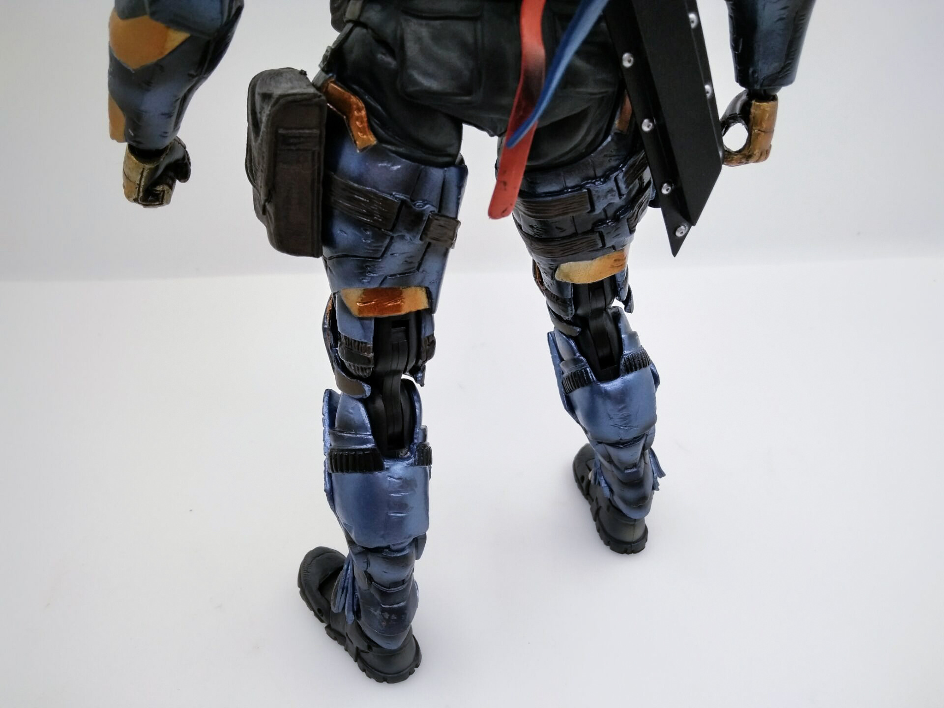 pa改 playarts改 阿克汉姆起源 丧钟 死侍 关节可动盒装手办模型