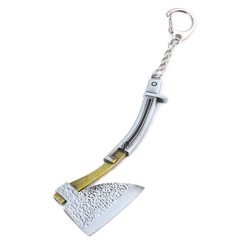 游戏周边 只狼:影逝二度 只狼忍斧斧头钥匙扣 合金武器模型挂件