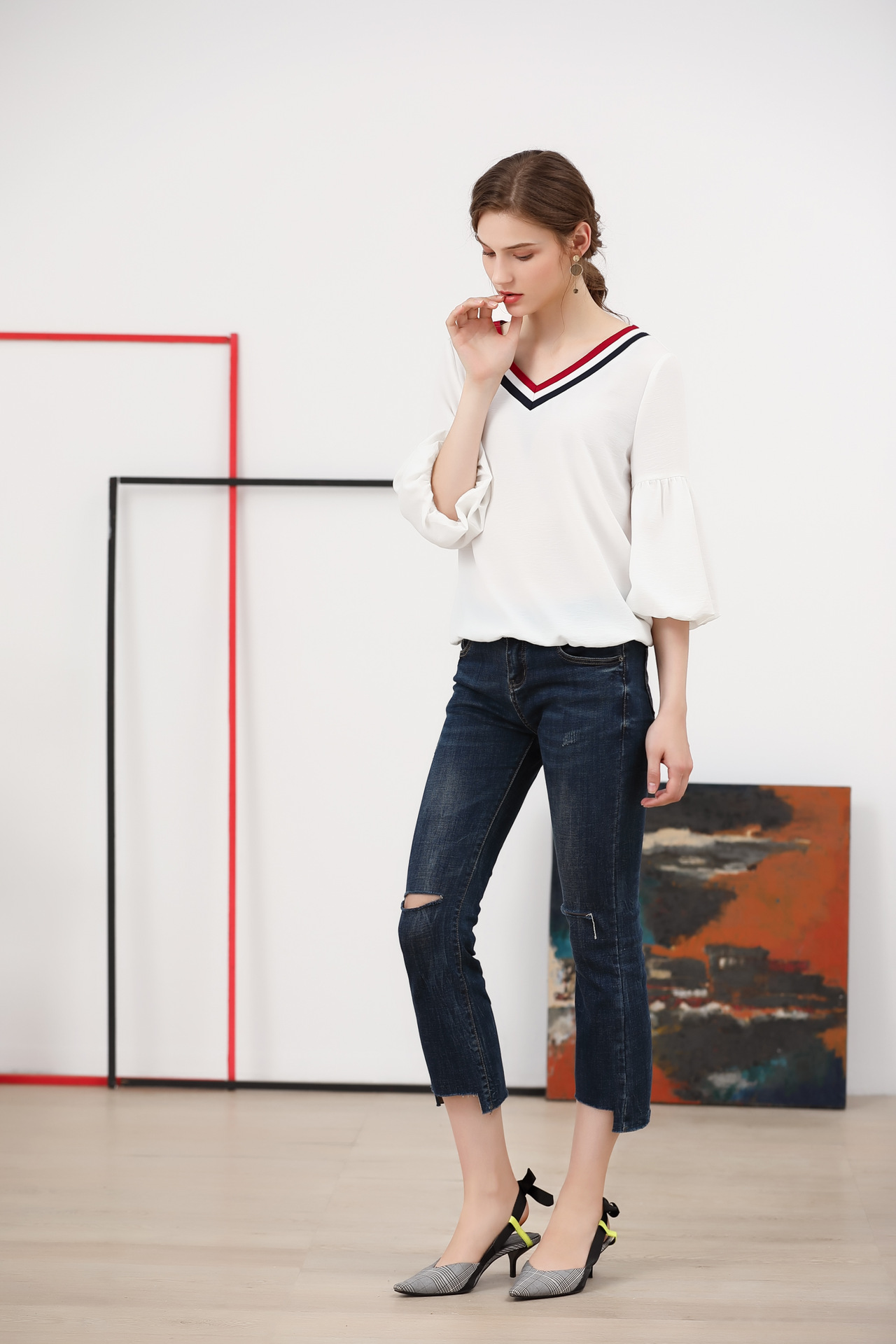 茜蒙诗2020年春装女装品牌折扣尾货批发走份直播货源特价