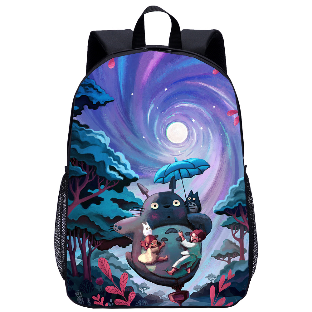 myneighbortotoro龙猫背包宫崎骏龙猫学生书包一件来图制定