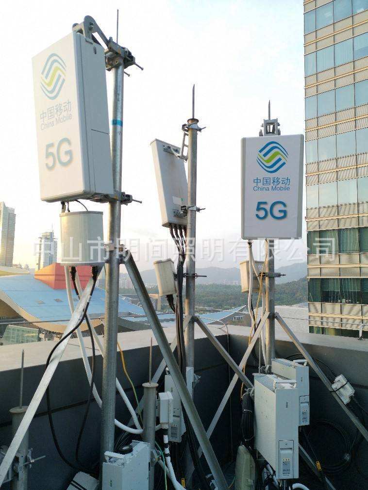 加工定做楼顶5g通信基站抱杆电信移动联通专用信号塔5g支撑杆批发
