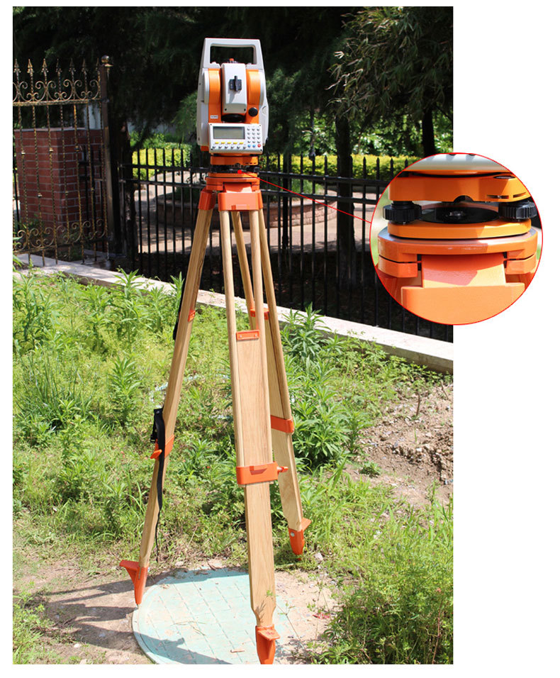 诺米科技经纬仪全站仪三脚架铝合金工程测绘测量仪器通用器材配件