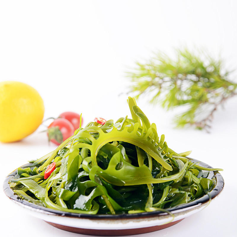 大连海芽菜 裙带菜眉芽菜睫毛菜眼眉菜眼毛菜海藻眉毛菜300克/袋