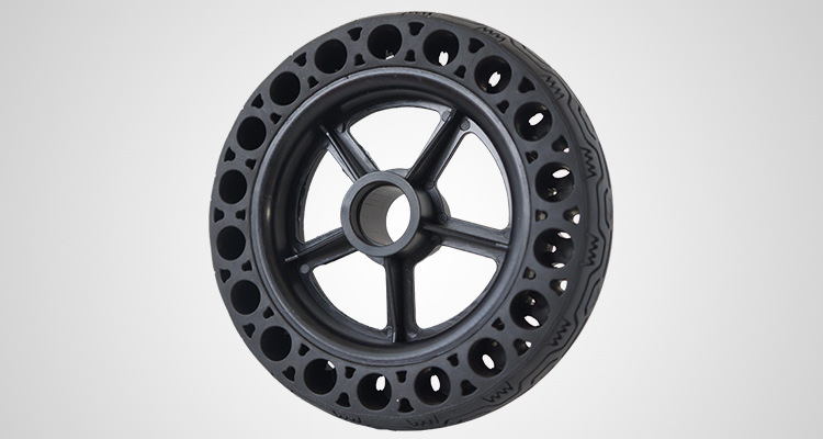 8寸小米家电动滑板车免充气轮胎81/2x2蜂窝实心胎防爆内外胎