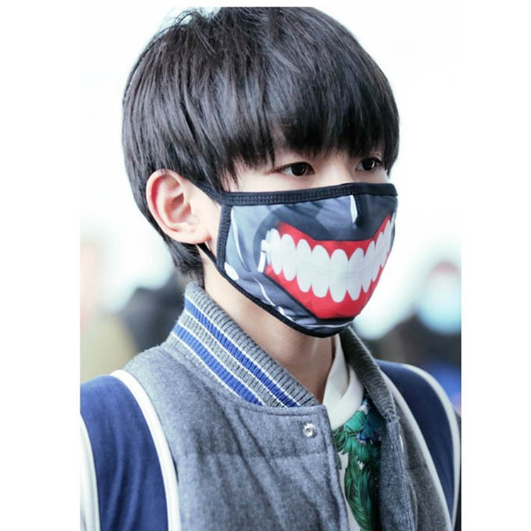 东京食尸鬼面罩口罩 金木研面罩