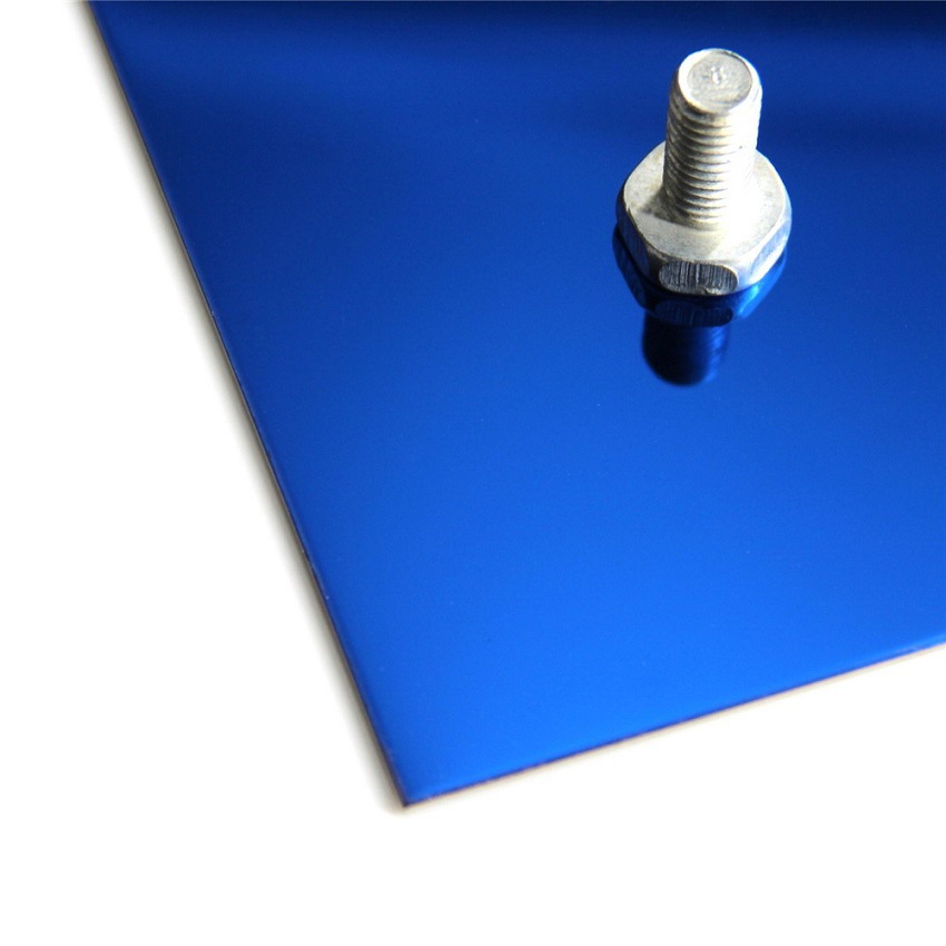 8k镜面宝石蓝色不锈钢板拉丝蓝色不锈钢板喷砂蓝色不锈钢板定做