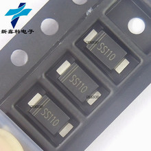 SS110F 丝印:SS110 SMAF 1A100V 肖特基二极管 全新现货