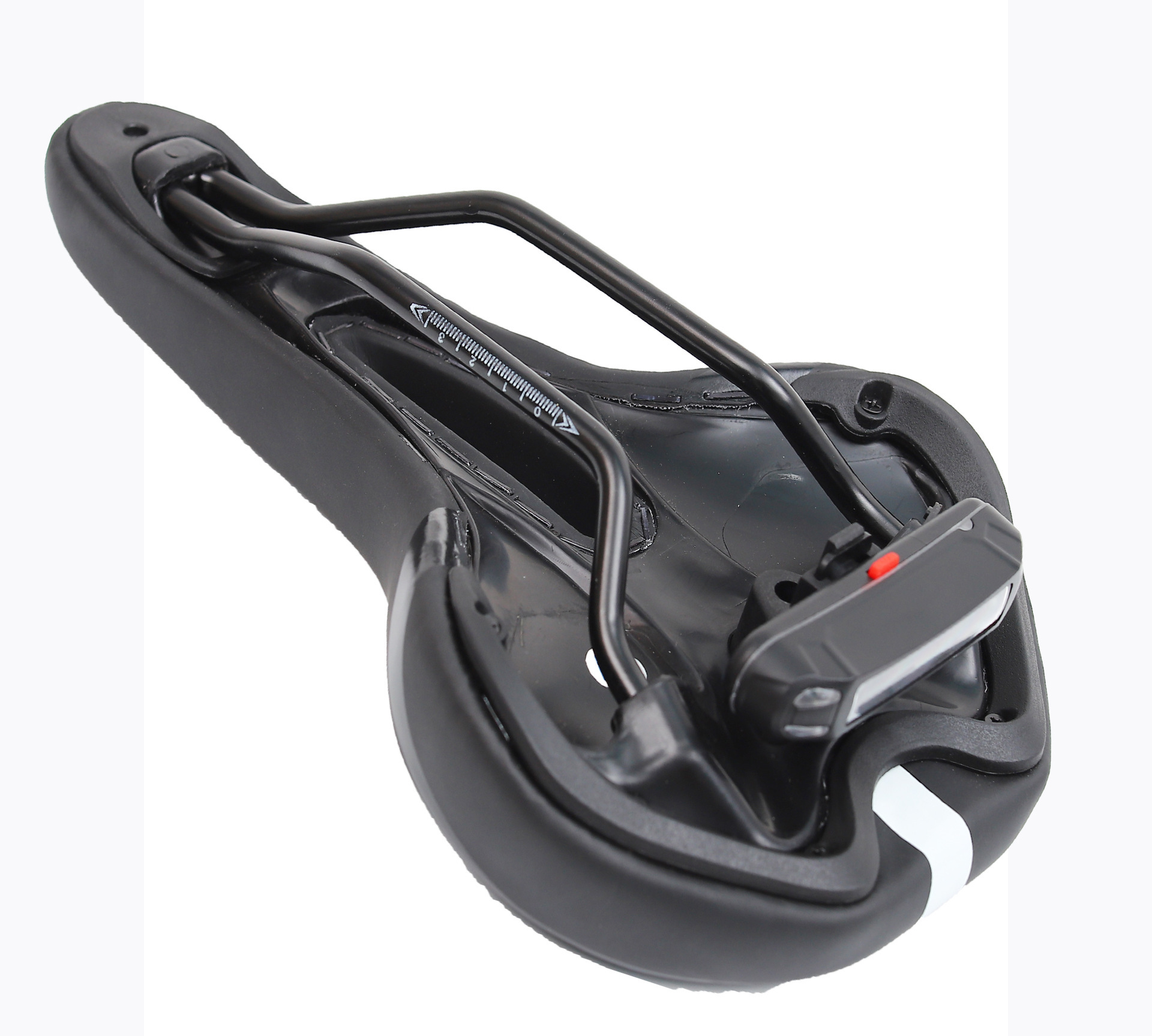 山地车带灯坐垫 带尾灯自行车鞍座 带灯舒适座垫 城市车座