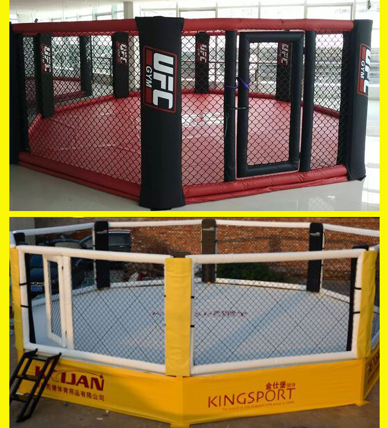 mma搏击比赛训练八角笼 六角铁笼圆笼格斗搏击拳击散打擂台八角笼